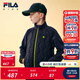 FILA斐樂(lè )兒童棉服2025年冬季新款大小童運動(dòng)外套男童女童校服神器 RD寶藍-NV 150