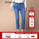 PORTS寶姿女裝秋冬新品牛仔長(cháng)褲SM9P006NZD007 牛仔藍 M (6)