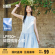 森馬（Semir）連衣裙女防曬背心裙溫柔2025夏蝴蝶結(jié)A字短裙少女感109325114030