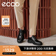 愛步（ECCO）商務(wù)皮鞋男鞋 夏季牛津鞋通勤正裝皮鞋 都市倫敦525684 黑色52568401001 40