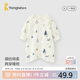 童泰（TONGTAI）嬰兒睡袍春秋睡衣兒童防踢被家居服內(nèi)衣TS43C176-DS藍(lán)色90cm