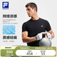 FILA斐樂(lè )官方男子針織短袖衫2025夏健身運動(dòng)簡(jiǎn)約基礎涼感T恤
