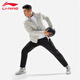 李寧（LI-NING）運動(dòng)褲男25新款直筒加絨保暖衛褲休閑褲加厚百搭舒適跑步訓練長(cháng)褲