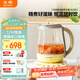 北鼎（Buydeem）【無(wú)膠水】養生壺中藥壺多功能養生壺迷你玻璃煮茶器煮茶壺燒水壺1.5L K123小鵝黃