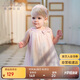 戴維貝拉兒童連衣裙女童夏裝無(wú)袖裙子女寶寶網(wǎng)紗公主裙童裝