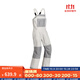 迪卡儂（DECATHLON）冬季戶(hù)外運動(dòng)防風(fēng)滑雪褲背帶褲寬松保暖防水工裝BIB500 白色（新老款隨機）15000mm防水 XS
