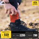 adidas WINTER BOOT MID LEATHER戶(hù)外保暖雪地靴阿迪達斯TERREX   黑色/灰   42