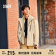 森馬（Semir）外套男冬季套裝抗靜電搖粒絨兩件套連帽三防夾克109724108101