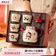 摩登主婦mototo熊貓茶壺套裝2025新款杯子女喬遷結(jié)婚新年禮物茶具 茶壺1000ml-一壺四杯+托盤