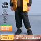 THE NORTH FACE北面童裝男女兒童長(cháng)褲夾棉保暖褲防潑水戶(hù)外休閑褲子|89XM JK3/宇宙黑 140cm M（140/68）