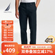 諾帝卡（NAUTICA）【商場(chǎng)同款】春夏新款舒適親膚微彈修身直筒休閑褲男PO4320 藏青4NV 33