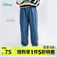 迪士尼寶寶（Disney Baby）迪士尼童裝男童褲子玩具總動(dòng)員巴斯光年牛仔九分褲潮酷時(shí)尚牛仔褲 牛仔藍 6歲/身高130cm
