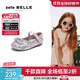 百麗閃耀炫彩瑪麗珍鞋女童2025秋新商場(chǎng)同款精致公主鞋99902C85 紫色 29
