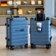 京悠雨馬球行李箱品牌鋁框箱密碼旅行箱學(xué)生拉桿箱萬(wàn)向輪登機箱德國工藝 湖藍色【高貴鋁框+內里干濕分離+靜音減震煞車(chē)輪】 20寸