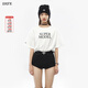 SMFK Super Model Tee簡潔百搭全棉短袖CT002BSM\/CT002WSM 白色 M