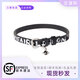 英國免稅vivienne西太后娜娜同款項圈土星皮帶項鏈Bristol Choker 黑色