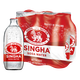 偉獅singha原味無(wú)糖氣泡水325ml*6瓶