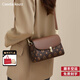 CASELLA KOURZ包包女款輕奢侈品牌單肩包女2026新款斜挎包生日情人節禮物送女生 咖啡色  CK輕奢限定禮盒裝 ck風(fēng)時(shí)尚通勤百搭小眾品牌