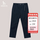 哈吉斯（HAZZYS）男裝日常通勤直筒褲戶(hù)外休閑褲ATDZP0BCX56 深藏青色DN 175/78A32