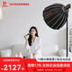 補(bǔ)光燈EF220升級款JL220w視頻常亮燈攝影攝像led燈高亮柔光燈人像視頻影棚直播間燈光深口快裝套裝