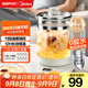 美的（Midea）1.8L大容量養生壺 全自動(dòng)煮茶壺24h預約燒水壺12h智能恒溫11檔控溫電熱水壺 花茶壺煮茶器YSNC1806