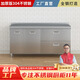 玥盛合【常規拉手】國標304不銹鋼櫥柜 廚房櫥柜灶臺一體定制櫥柜一體柜 1.6米碗籃平臺柜