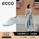 愛步（ECCO）板鞋女 時尚潮流百搭簡約經(jīng)典平底鞋日常休閑板鞋女 柔酷430003 白色43000301007 37 （偏小，建議選大一碼）