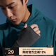 伯希和戶外抓絨手套秋冬男女半指保暖騎行跑步運(yùn)動(dòng)加厚手套16043104灰L