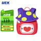 UEKuek書(shū)包兒童幼兒園3歲4歲5歲可愛(ài)背包女時(shí)尚網(wǎng)紅兒童包包雙肩包男 凱比蘑菇包