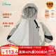 迪士尼（Disney）童裝男童棉服潮酷米奇時(shí)尚夾棉外套保暖舒適24年冬新品 灰色 140cm