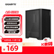技嘉（GIGABYTE）幽靈黑 C103G 機箱全景式鋼化玻璃側透兼容360水冷散熱器快拆式防塵濾網(wǎng) ATX/前置360/通風(fēng)孔面板