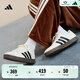 adidas T頭鞋 VL COURT復古板鞋德訓鞋男女阿迪達斯輕運動(dòng) 漢玉白/黑色/樹(shù)脂黃   42