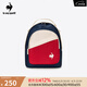 樂卡克（Le coq sportif）法國公雞女款騎行系列秋季運(yùn)動便攜雙肩背包CA-8651233 紅白藍(lán)/TRC F