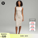 lululemon丨Shirred Nulu? 女士腰部收褶中長(cháng)背心裙 LW1EYTS 莫哈韋黃 XXS /2