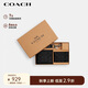 蔻馳（COACH）【品牌直供】男士短款錢包卡夾鑰匙扣禮盒CW344QBMI5