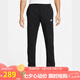 耐克（NIKE）男運(yùn)動(dòng)褲 春秋針織錐形休閑褲 柔軟時(shí)尚 BV2714-010 黑 XL  