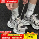 卡美多潮流休閑鞋女新款小眾設計臟臟鞋拼接網(wǎng)面透氣老爹鞋厚底運動(dòng)女鞋 灰色 37