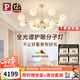 Paulmann P德國(guó)柏曼輕奢客廳吊燈 美式現(xiàn)代簡(jiǎn)約大氣主燈分子燈餐廳全光譜燈