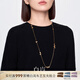 白嵐銀杏項鏈女S925銀長款毛衣鏈設(shè)計感輕奢時尚氣質(zhì)生日禮物送老婆 S925銀（鏈長80cm）