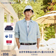 TOMMY HILFIGER春夏季男裝純棉復古休閑通勤簡(jiǎn)約合身牛仔襯衣襯衫男外套 牛仔藍NGY S （推薦：120-135斤）