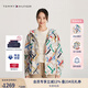 TOMMY HILFIGER【收腰連帽】秋冬女潮流休閑戶(hù)外運動(dòng)滿(mǎn)印寬松夾克外套 多色0K4 S （推薦：100-115斤）
