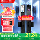 螢石啟明Y5000FVS智能鎖 靜謐黑 3D人臉AI智能體無需指紋 支持掌靜脈可視大屏 家用全自動貓眼視頻門鎖