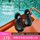 斯凱奇（Skechers）七夕禮物洞洞鞋女士夏季包頭泡泡鞋透氣軟底涼拖鞋休閑鞋111514