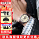 西鐵城（CITIZEN）手表男自動(dòng)機械表時(shí)尚休閑簡(jiǎn)約防水鋼帶商務(wù)腕表情人節禮物送男友 NH9130-17A 商務(wù)棕色