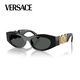 范思哲（VERSACE）墨鏡眼鏡框男女款全框時(shí)尚潮流網(wǎng)紅款遮陽(yáng)太陽(yáng)鏡架4480U GB1/87