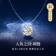 GLTEN人魚之淚銀項(xiàng)鏈女2025新款生日七夕情人節(jié)禮物輕奢小眾送女友老婆
