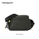 海格林Hedgren 2025新款斜挎包通勤騎行耐用大容量單肩包男女包 HSTG01 Black Ink 黑墨綠