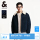 杰克·瓊斯（JACK&JONES）男裝衣服秋冬新款寬松燈芯絨夾克保暖外套短款羽絨服男可拆卸毛領(lǐng) E39 藏藍(lán) M 175