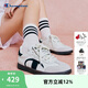 Champion冠軍25秋季T頭德訓(xùn)鞋女潮流復(fù)古休閑鞋男 黑白（女款） 38