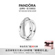 潘多拉（PANDORA）恒耀三生環(huán)戒指密鑲簡(jiǎn)約優(yōu)雅七夕情人節禮物送女友 925銀 60mm—20號圈口